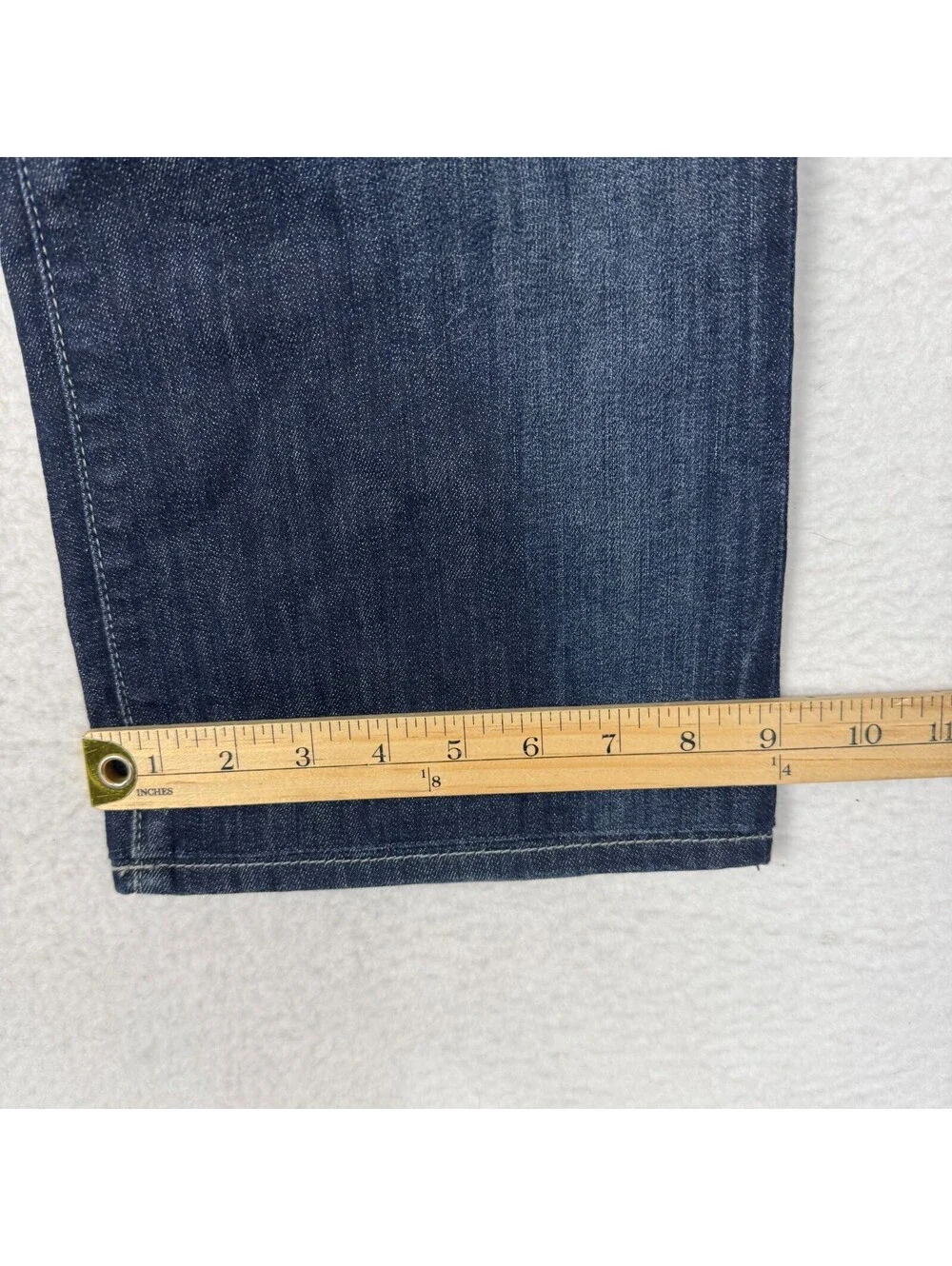 Y2K 7 For All Mankind Bootcut Mens 33x30 Dark Wash Stretch Denim Jeans 00s